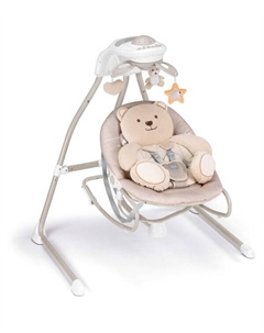Шезлонг-люлька (качели) GIRONANNA EVO (0-9кг), лунный медведь S347/260 Cam