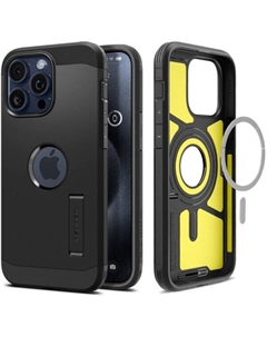 Чехол для телефона Tough Armor (MagFit) для iPhone 15 Pro Max ACS06594 (черный) Spigen