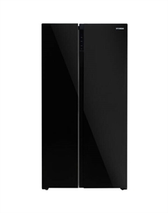 Холодильник CS5003F (черное стекло) Hyundai