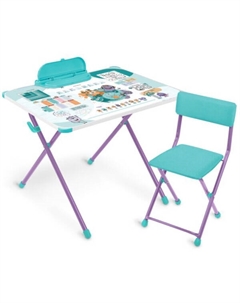 Комплект мебели с детским столом NK-75/ММ Математика с монстриками Ника