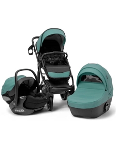 Детская универсальная коляска Pellegrino 3 в 1 BG 163-4 (зеленый) Bubago