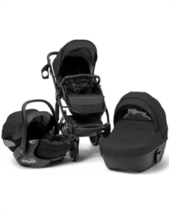 Детская универсальная коляска Pellegrino 3 в 1 BG 163-1 (черный) Bubago