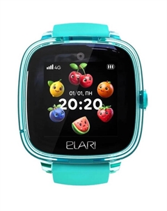 Детские умные часы KidPhone Fresh 4G KP-4G-F-GR (бирюзовый) Elari