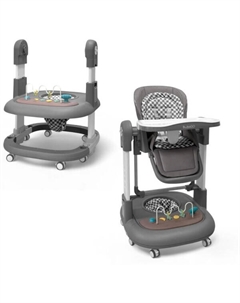 Стульчик для кормления William BG 193-2 (Серый) Bubago