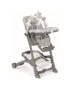 Стульчик для кормления ISTANTE Тедди, серый-серый S2400-C262 Cam