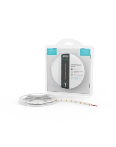 Лента светодиодная 4,8Вт 4000К 12В (smd2835/60, IP20, 8мм) 5м BT006 Basic Gauss