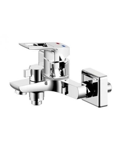 Смеситель для ванны Milardo Atlantic ATLSBC0M02 короткий излив с дк