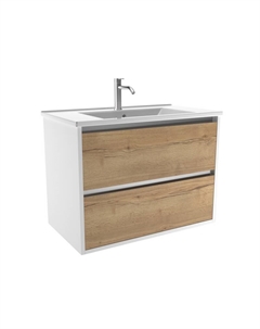 Комплект тумба под раковину Парма 80 раковина белый Галифакс 80 Зов