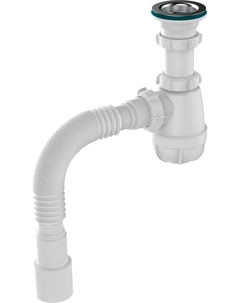 Сифон для кухни 1 1/2"х40 с метреш с гт 40х40/50 B0115-30-RENE Rene