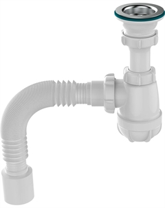 Сифон для умывальника 1 1/2"х40 с метреш с гт 40х50 S0110-35-RENE Rene