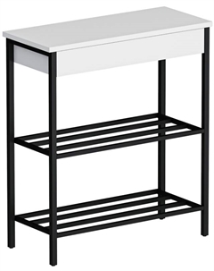 Стеллаж с ящиком СтН-710-Белый Макс стайл