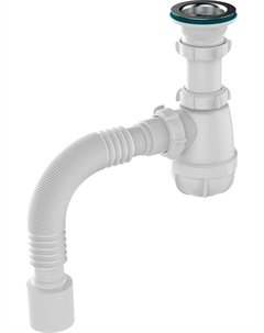 Сифон для умывальника 1 1/2"х40 с металлической решеткой B0110-30-RENE Rene