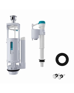 Арматура для унитаза IDDIS F012400 двухуровневая с нижним подводом Iddis