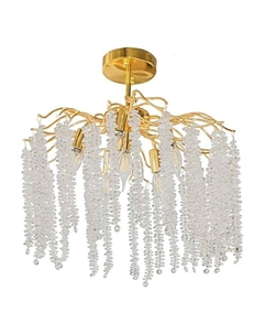 Светильник подвесной (CR) 6х40Вт золото НПБ 01-6х40-105 YW333/6 Aitin-pro