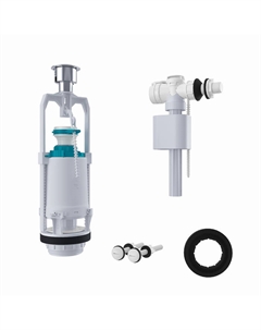 Арматура для унитаза IDDIS F012400 одноуровневая с боковым подводом Iddis