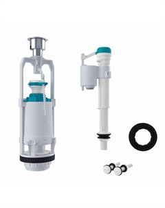 Арматура для унитаза IDDIS F012400 одноуровневая с нижним подводом Iddis