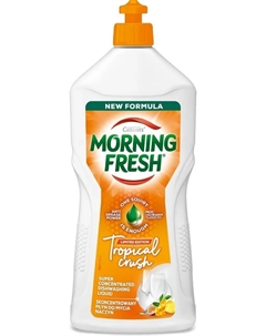 Средство для мытья посуды суперконцентрат Tropical Crush 900мл Morning fresh