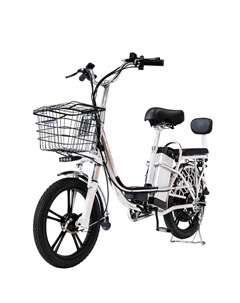 Электровелосипед S1 Серебристый Yakama