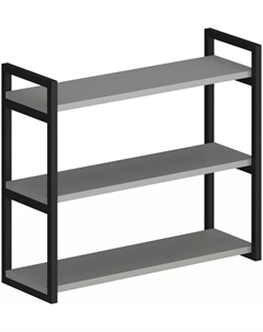 Полка настенная Пн700-3-Серый Макс стайл