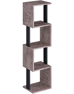 Стеллаж СН-4-Оникс-Черный Макс стайл