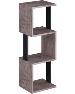 Стеллаж СН-3-Оникс-Черный Макс стайл