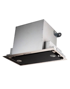 Кухонная вытяжка Akpo Neva Glass 80 wk-10 чёрное стекло/нержавеющая сталь