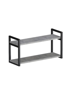 Полка настенная Пн700-2-Бетон Макс стайл