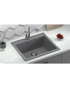 Мойка матовая Модель 44/Q8 (темн-серая) Карельский камень Marrbaxx