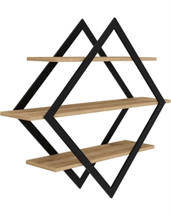 Полка настенная-ПнР-600-3-Дуб Кантри Макс стайл