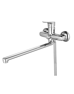 Смеситель для ванны IDDIS Zodiac ZODSBL2i10 длинный излив с дк Iddis