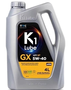 Масло моторное GX SP 5W-40_4L K1 lube