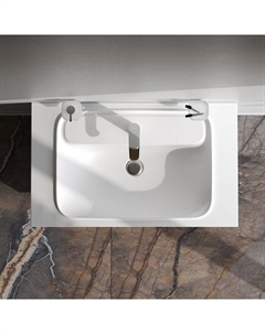 Раковина мебельная AM.PM Func M8FWPC0800WM литьевой мрамор 80см (белый мат) Am.pm