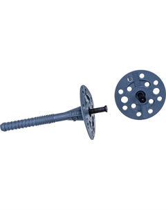 Дюбель для теплоизол 10x100 пл.гвоздь (50шт) РФ No brand