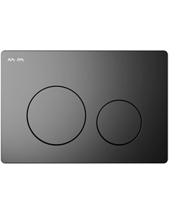 Клавиша для инсталляции PrimeFit L пластик (черный матовый) I090138 Am.pm