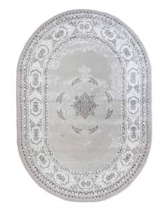 Ковер (1,2х1,7) ROME C288A-BEYAZ-BEJ-OVAL Bossan