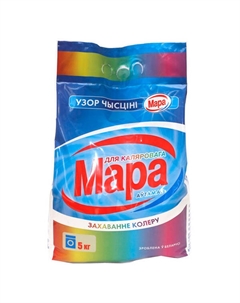 Стиральный порошок для цветного, автомат, 5 кг Мара
