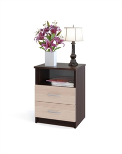 Тумба Сокол КТ-09.1 венге/беленый дуб Сокол-мебель