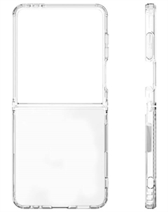 Чехол Crystal Case для Samsung Z flip 7 (прозрачный) Vlp
