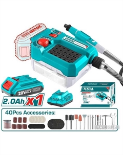 Гравер TMGLI20011 (с 1-м АКБ, сумка, оснастка) Total