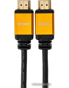 Кабель HDMI - HDMI 17-6002 (1.5 м, черный) Rexant