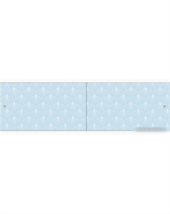 Фронтальный экран под ванну Универсал Кварт 1.48 (голубой иней) Метакам