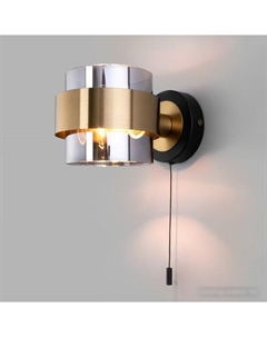 Бра 70127/1 черный/ дымчатый Евросвет