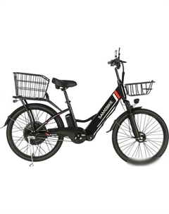 Электровелосипед Е-Alfa New SB-E-ALFA350-36/10 (черный) Samebike