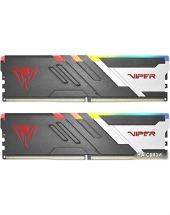 Оперативная память Viper Venom RGB 2x16ГБ DDR5 6800МГц PVVR532G680C34K Patriot