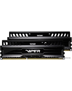 Оперативная память Viper 3 Black Mamba 2x8GB KIT DDR3 PC3-12800 (PV316G160C9K) Patriot