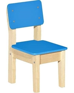 Детский стул №1 КМ.014.13-08-00 (синий лак) Элегия