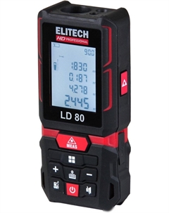 Лазерный дальномер LD 80 Elitech
