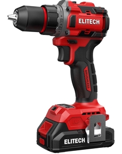 Дрель-шуруповерт ДА 20БЛ2 E2201.045.01 (с 2-мя АКБ, кейс) Elitech