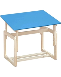 Детский стол Детский регулируемый (синий/лак) Элегия