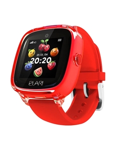 Умные детские часы KidPhone 4G Fresh (красный) Elari
